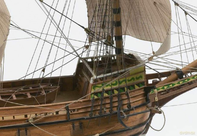 Billing Boats - Mayflower Wooden Hull - (437094)