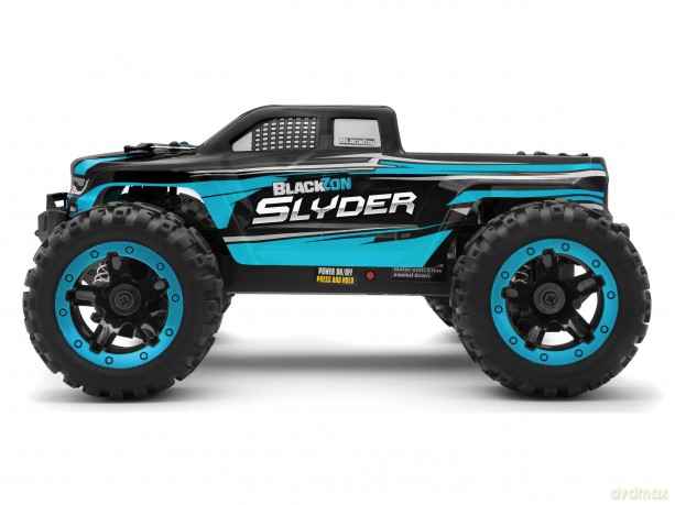 BLACKZON - Slyder MT 1/16 4WD Electric Monster Truck - Blue (540104)