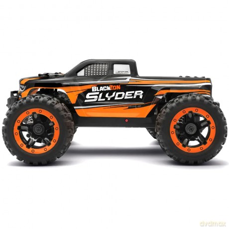 BLACKZON - Slyder MT 1/16 4WD Electric Monster Truck - Orange (540099)