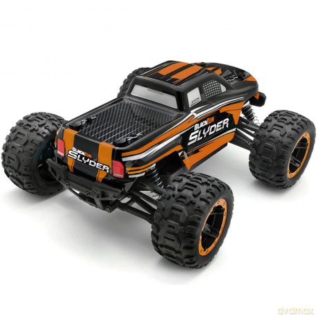 BLACKZON - Slyder MT 1/16 4WD Electric Monster Truck - Orange (540099)