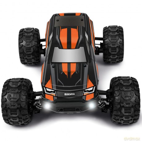 BLACKZON - Slyder MT 1/16 4WD Electric Monster Truck - Orange (540099)