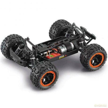 BLACKZON - Slyder MT 1/16 4WD Electric Monster Truck - Orange (540099)