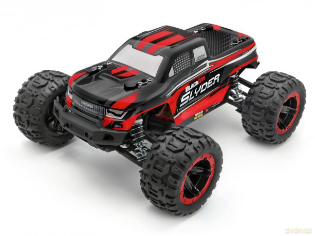 BLACKZON - Slyder MT 1/16 4WD Electric Monster Truck - Red (540098)