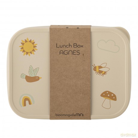 Bloomingville MINI - Agnes Lunch Box - Nature - Stainless Steel