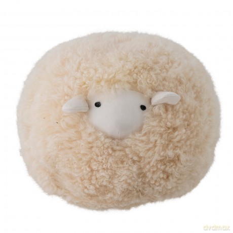 Bloomingville MINI - Rubert Soft toy, Nature, Lambskin - (82064087)