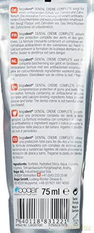 Bogadent - DENTAL CREME COMPLETE Dog 75ml/100g - (UBO0700)