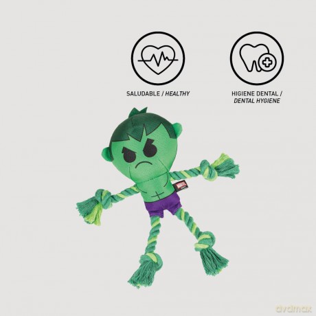 Cerda Pets - Cuerda Dental Para Perro Avengers Hulk (2800000489)