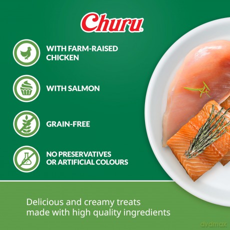 CHURU - Chicken With Salmon 8pcs- (675.5044)
