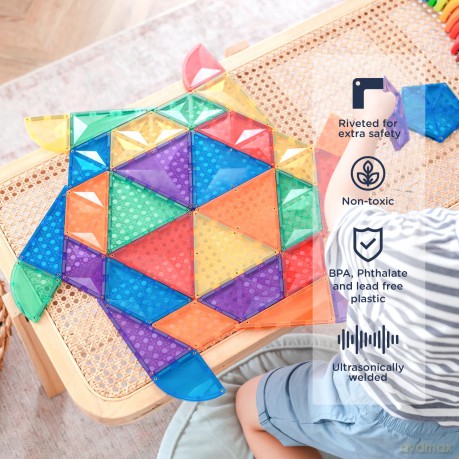 Connetix - Rainbow Shape Expansion Pack 36 Pieces (CT-R-00036-SE)