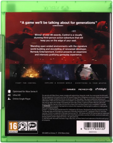Control Ultimate Edition [GRA XBOX ONE]