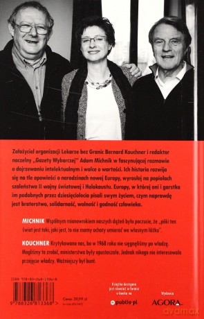 Rozmowy w Awinionie. Adam Michnik - Bernard Kouchner - Jolanta Kurska [KSIĄŻKA]