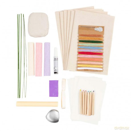 Craft Kit - Table Decoration - Pastel colours (977696)