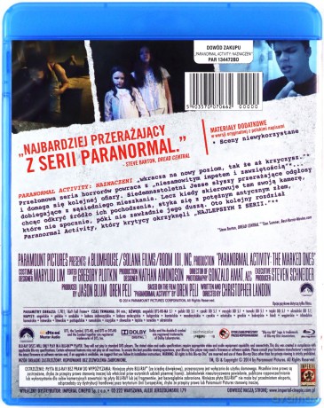 Paranormal Activity: Naznaczeni [Blu-Ray]