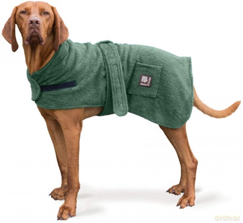 Danish design - Dog bath robe green 50cm - (D11250)