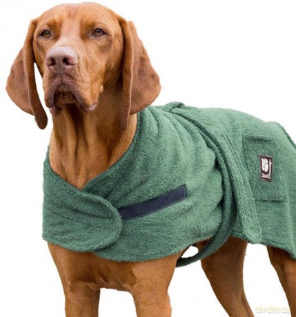 Danish design - Dog bath robe green 70cm - (D11270)
