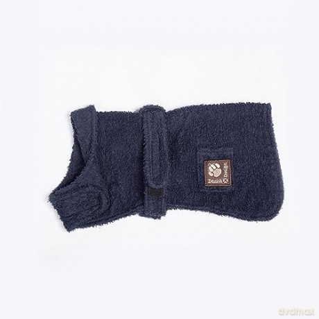 Danish design - Dog bath robe navy 40cm - (D11340)