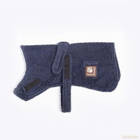 Danish design - Dog bath robe navy 60cm - (D11360)