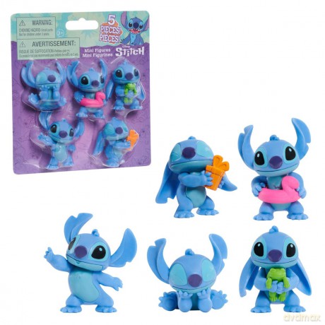 Disney Stitch - Figures 5 Pack 5,5 cm (302-46257) [FIGURKA]