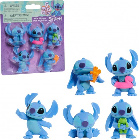 Disney Stitch - Figures 5 Pack 5,5 cm (302-46257) [FIGURKA]