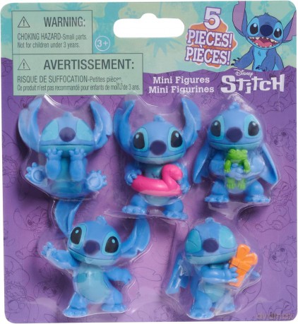 Disney Stitch - Figures 5 Pack 5,5 cm (302-46257) [FIGURKA]