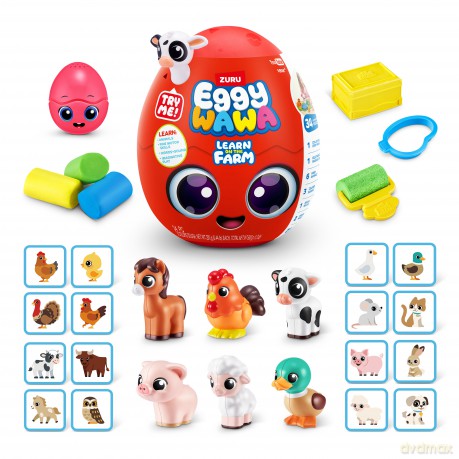 Eggy Wawa - Surprise Egg Large - Animals - (15102) [FIGURKA]