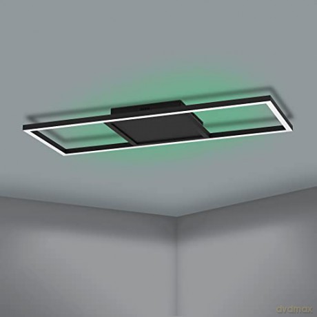 EGLO - Calagrano-Z ceiling lamp black L64 - RGB + TW - Zigbee, Bluetooth