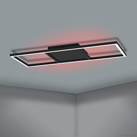 EGLO - Calagrano-Z ceiling lamp black L64 - RGB + TW - Zigbee, Bluetooth