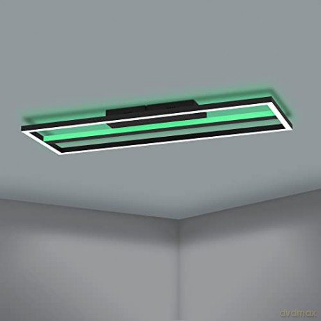 EGLO - Calagrano-Z ceiling lamp black L64 - RGB + TW - Zigbee, Bluetooth