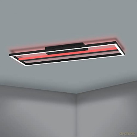 EGLO - Calagrano-Z ceiling lamp black L64 - RGB + TW - Zigbee, Bluetooth