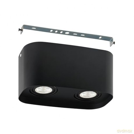 EGLO - Caminales-Z ceiling lamp black 12.5x24 - RGB + TW - Zigbee, Bluetooth