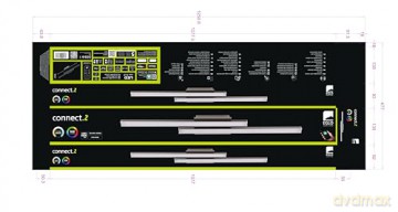 EGLO - Fraioli-Z ceiling lamp brushed steel - RGB + TW - Zigbee, Bluetooth