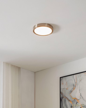 EGLO - Fueva-Z ceiling lamp brushed steel 21 - TW - Zigbee, Bluetooth