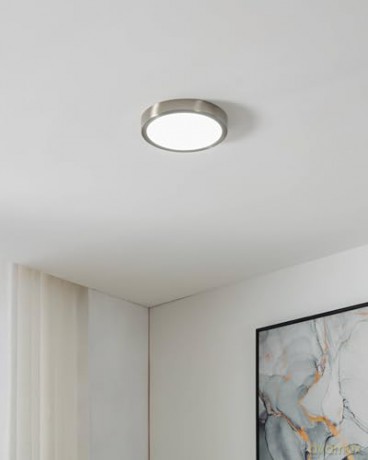 EGLO - Fueva-Z ceiling lamp brushed steel 21 - TW - Zigbee, Bluetooth