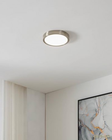EGLO - Fueva-Z ceiling lamp brushed steel 21 - TW - Zigbee, Bluetooth