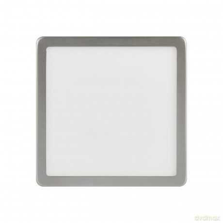 EGLO - Fueva-Z ceiling lamp brushed steel 21x21 - TW - Zigbee, Bluetooth