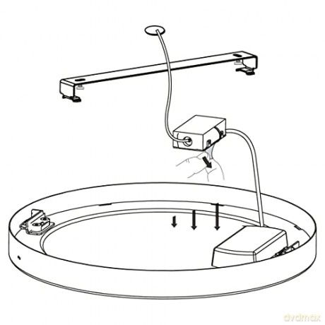 EGLO - Fueva-Z ceiling lamp white 21 - TW - Zigbee, Bluetooth