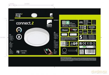 EGLO - Fueva-Z ceiling lamp white 21 - TW - Zigbee, Bluetooth