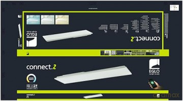 EGLO - Herrora-Z ceiling lamp white 120x30 - TW - Zigbee, Bluetooth