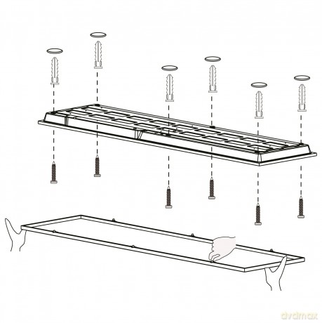 EGLO - Herrora-Z ceiling lamp white 120x30 - TW - Zigbee, Bluetooth