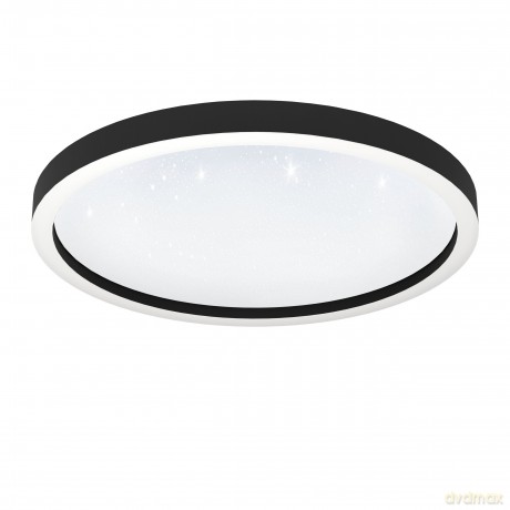 EGLO - Montemorelos-Z loft lamp black w/crystal effect 57 - RGB + TW - Zigbee, Bluetooth