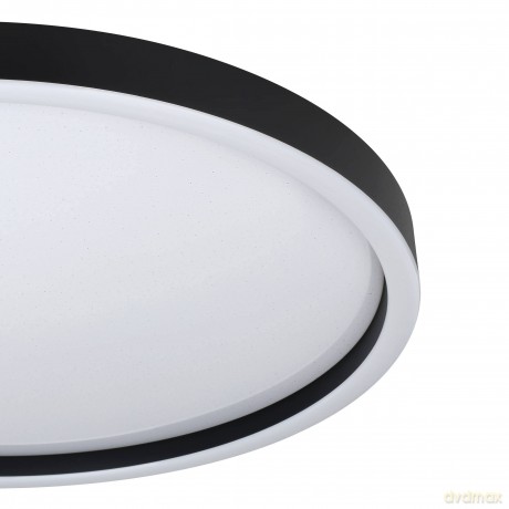 EGLO - Montemorelos-Z loft lamp black w/crystal effect 57 - RGB + TW - Zigbee, Bluetooth