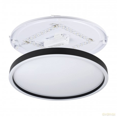 EGLO - Montemorelos-Z loft lamp black w/crystal effect 57 - RGB + TW - Zigbee, Bluetooth