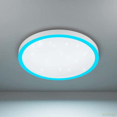 EGLO - Montemorelos-Z loft lamp white w/crystal effect 57 - RGB + TW - Zigbee, Bluetooth