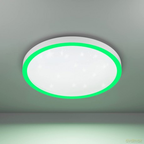 EGLO - Montemorelos-Z loft lamp white w/crystal effect 57 - RGB + TW - Zigbee, Bluetooth