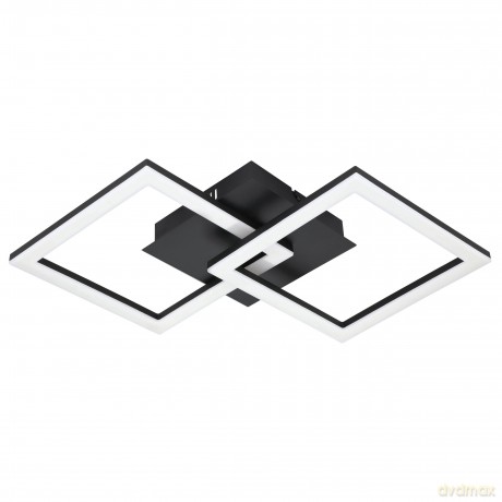 EGLO - Paranday-Z ceiling lamp w/squares black 52.5x31 - TW - Zigbee, Bluetooth