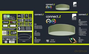 EGLO - Romao-Z loft lamp taupe 57 - RGB + TW - Zigbee, Bluetooth