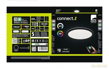 EGLO - Rovito-Z pendant lamp black 29.5 - RGB + TW - Zigbee, Bluetooth