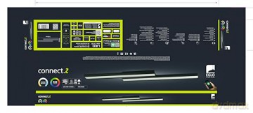 EGLO - Saliteras-Z ceiling lamp black - RGB + TW - Zigbee, Bluetooth