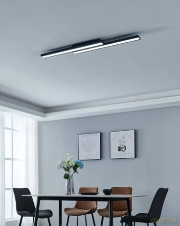 EGLO - Saliteras-Z ceiling lamp black - RGB + TW - Zigbee, Bluetooth