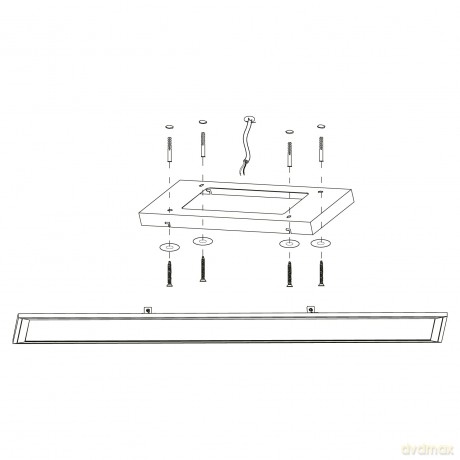 EGLO - Salobrena-Z panel black 120x30 - TW - Zigbee, Bluetooth
